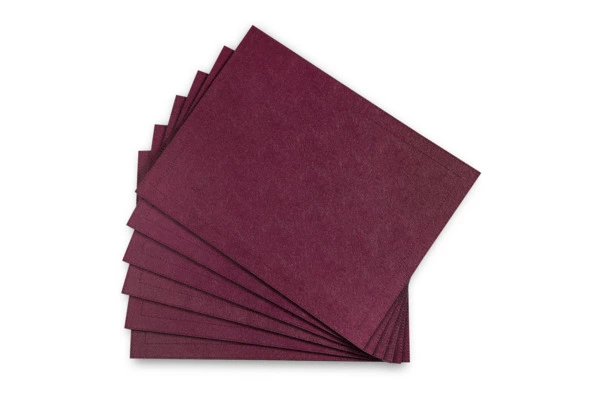 Набор салфеток подстановочных прямоугольных GioBagnara Морис 42х32 см, 6 шт, виноградный