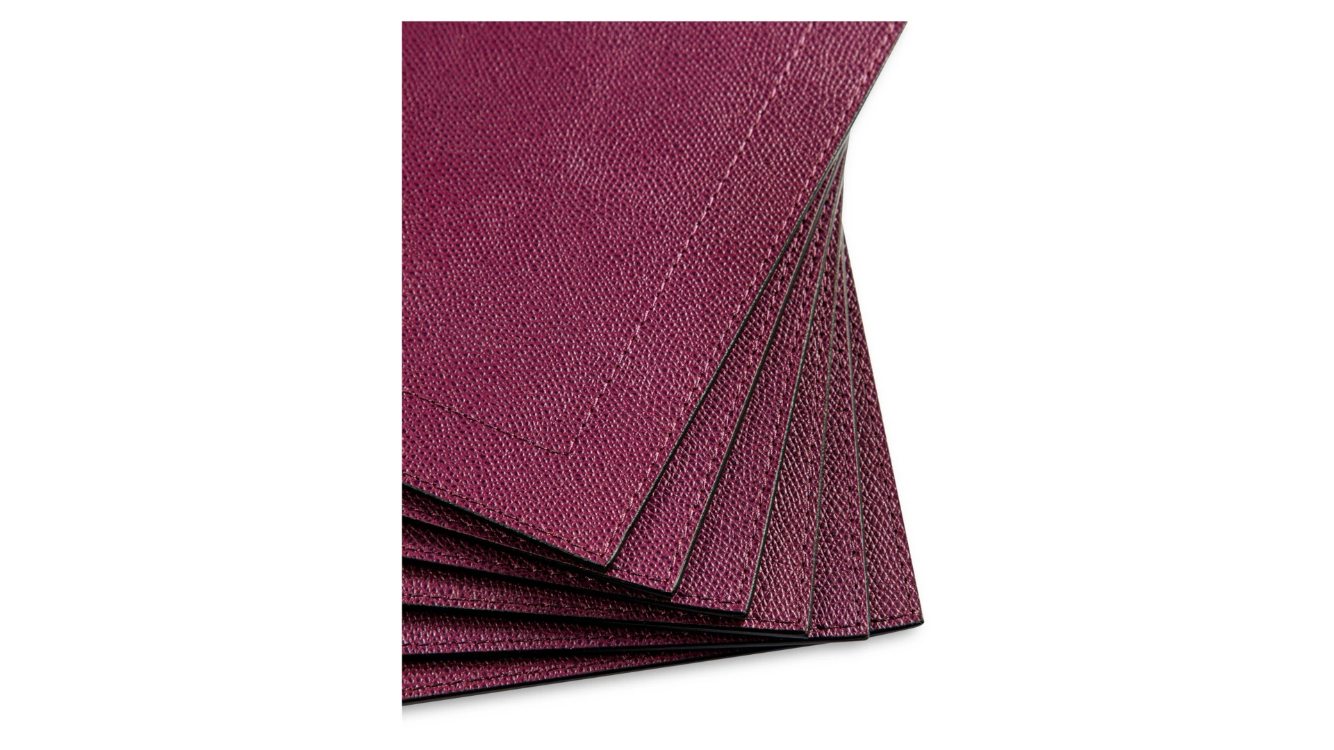 Набор салфеток подстановочных прямоугольных GioBagnara Морис 42х32 см, 6 шт, виноградный