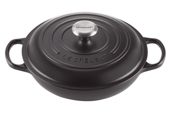 Кастрюля Le Creuset Cast Iron - Signature d26 см, 2,2 л, чугун, черный матовый