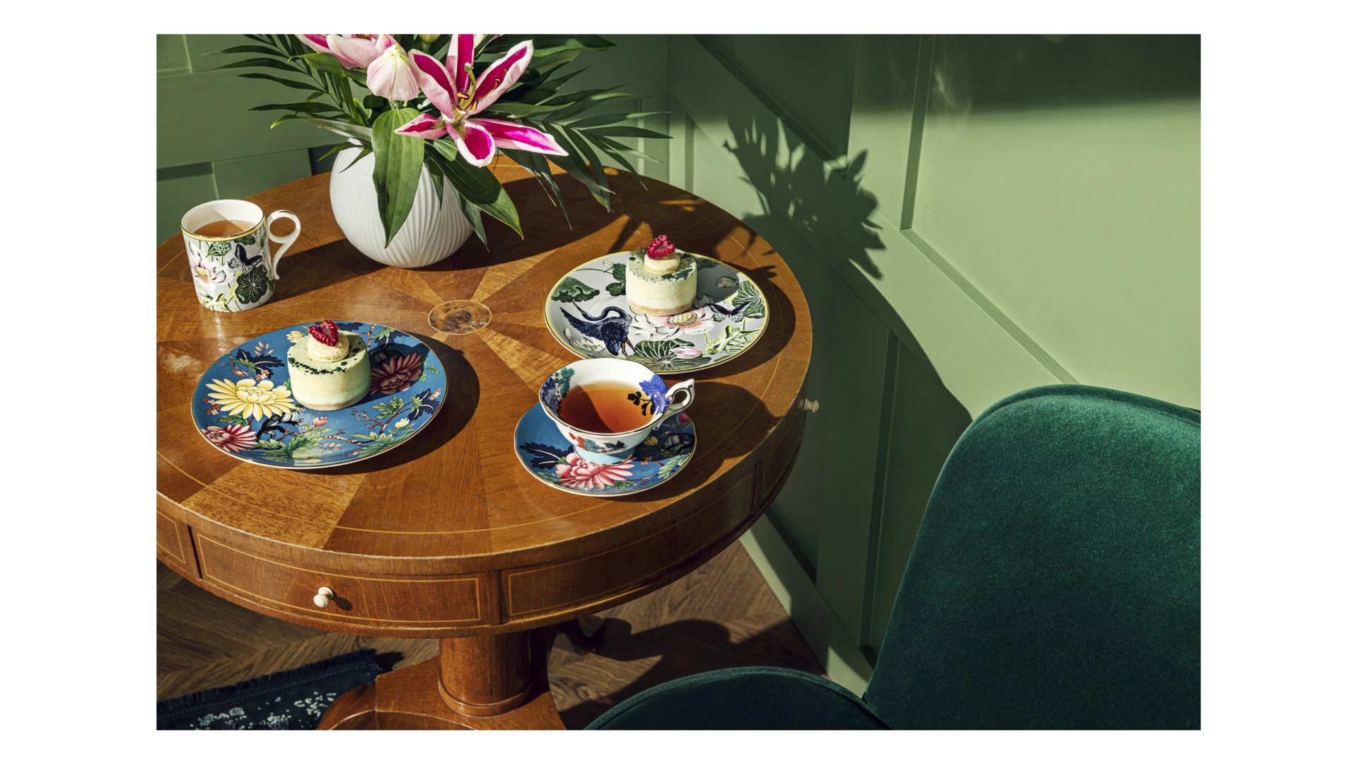 Кружка Wedgwood Вандерласт Изумрудный лес 280 мл, фарфор