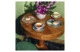 Чашка чайная с блюдцем Wedgwood Сапфировый сад 140 мл, фарфор