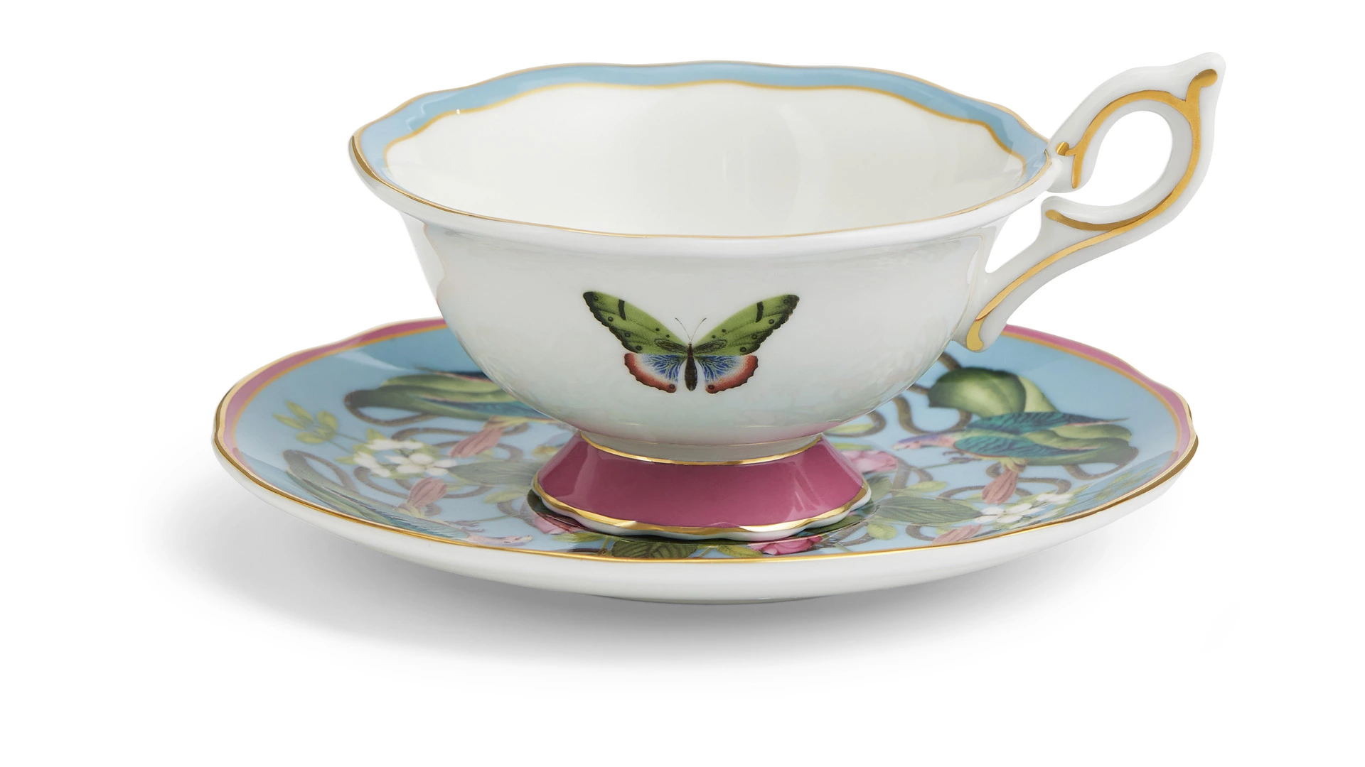 Чашка чайная с блюдцем Wedgwood Животный мир 140 мл, фарфор