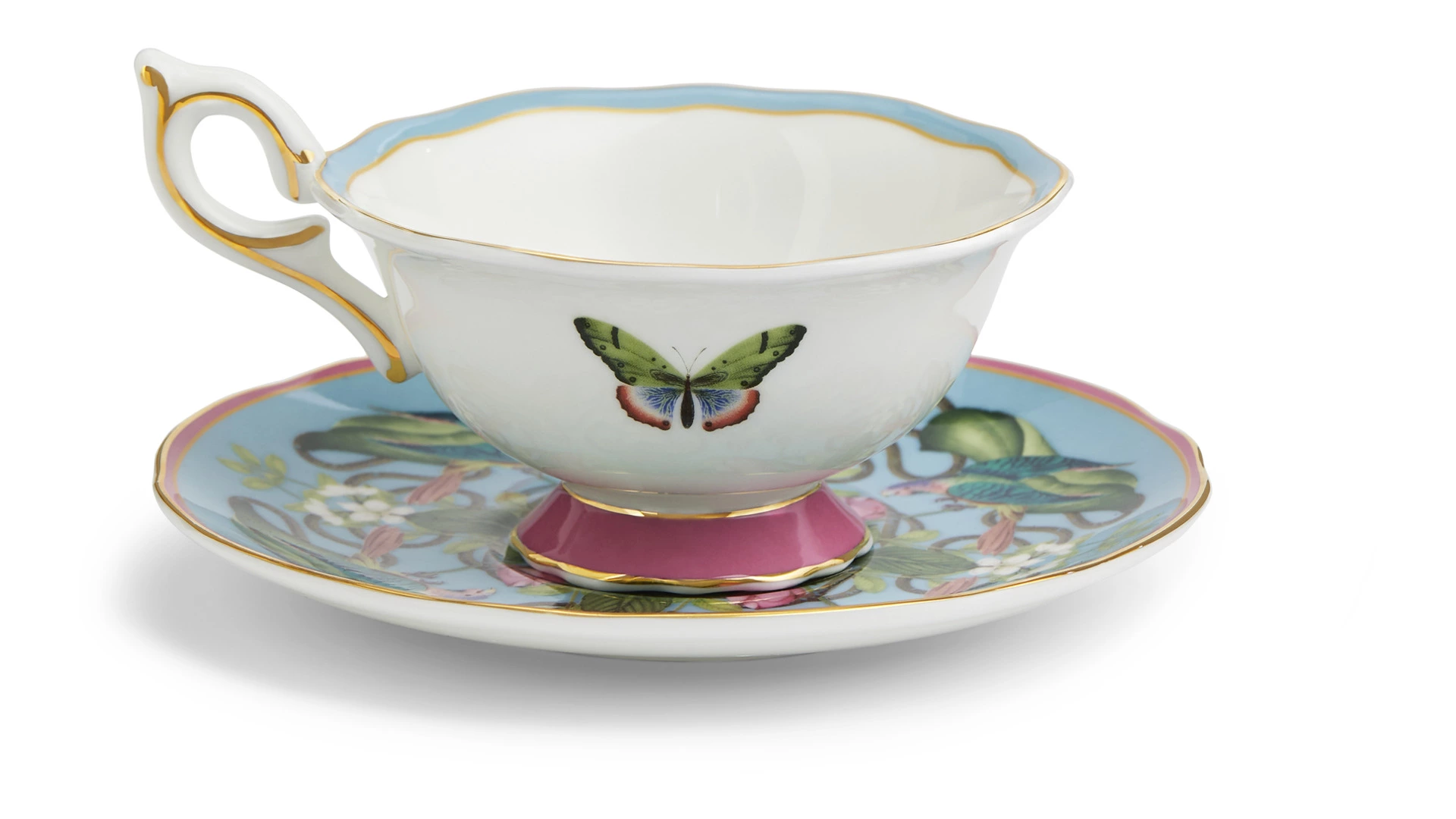 Чашка чайная с блюдцем Wedgwood Животный мир 140 мл, фарфор