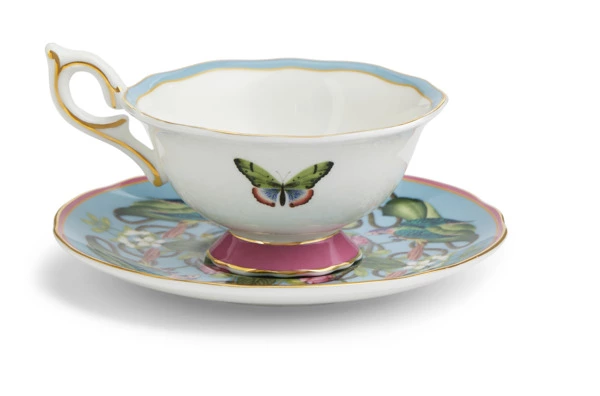 Чашка чайная с блюдцем Wedgwood Животный мир 140 мл, фарфор