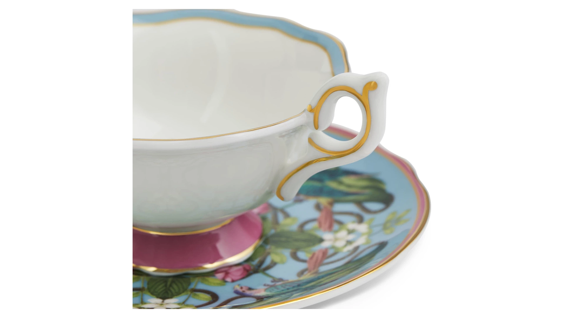 Чашка чайная с блюдцем Wedgwood Животный мир 140 мл, фарфор