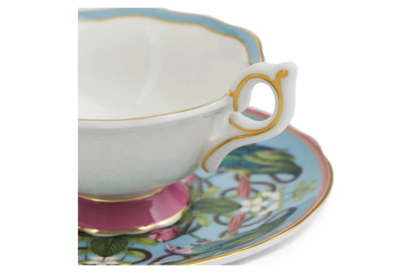 Чашка чайная с блюдцем Wedgwood Животный мир 140 мл, фарфор