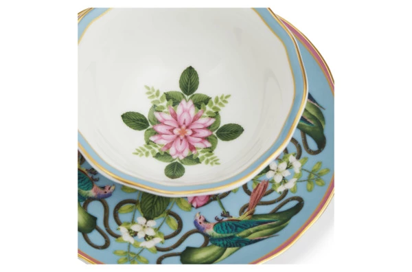 Чашка чайная с блюдцем Wedgwood Животный мир 140 мл, фарфор