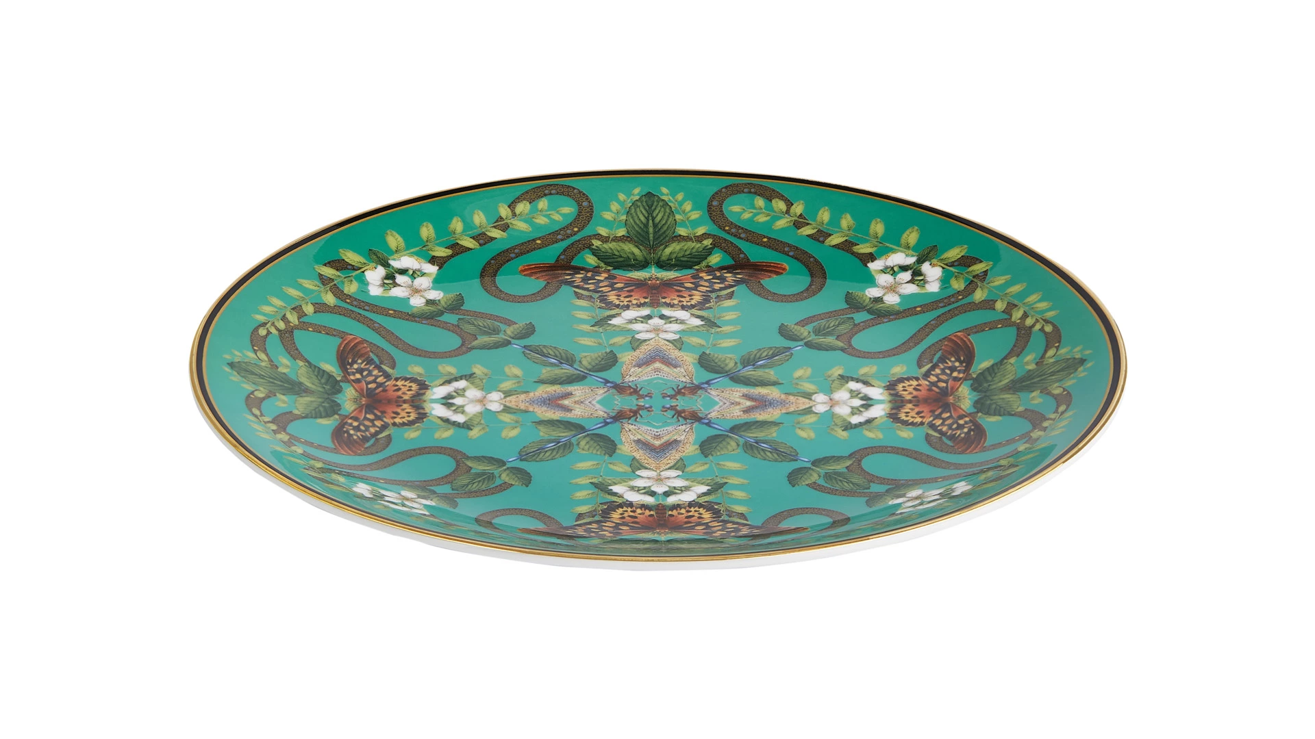 Тарелка закусочная Wedgwood Вандерласт Изумрудный лес 20 см, фарфор