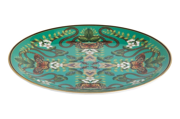 Тарелка закусочная Wedgwood Вандерласт Изумрудный лес 20 см, фарфор