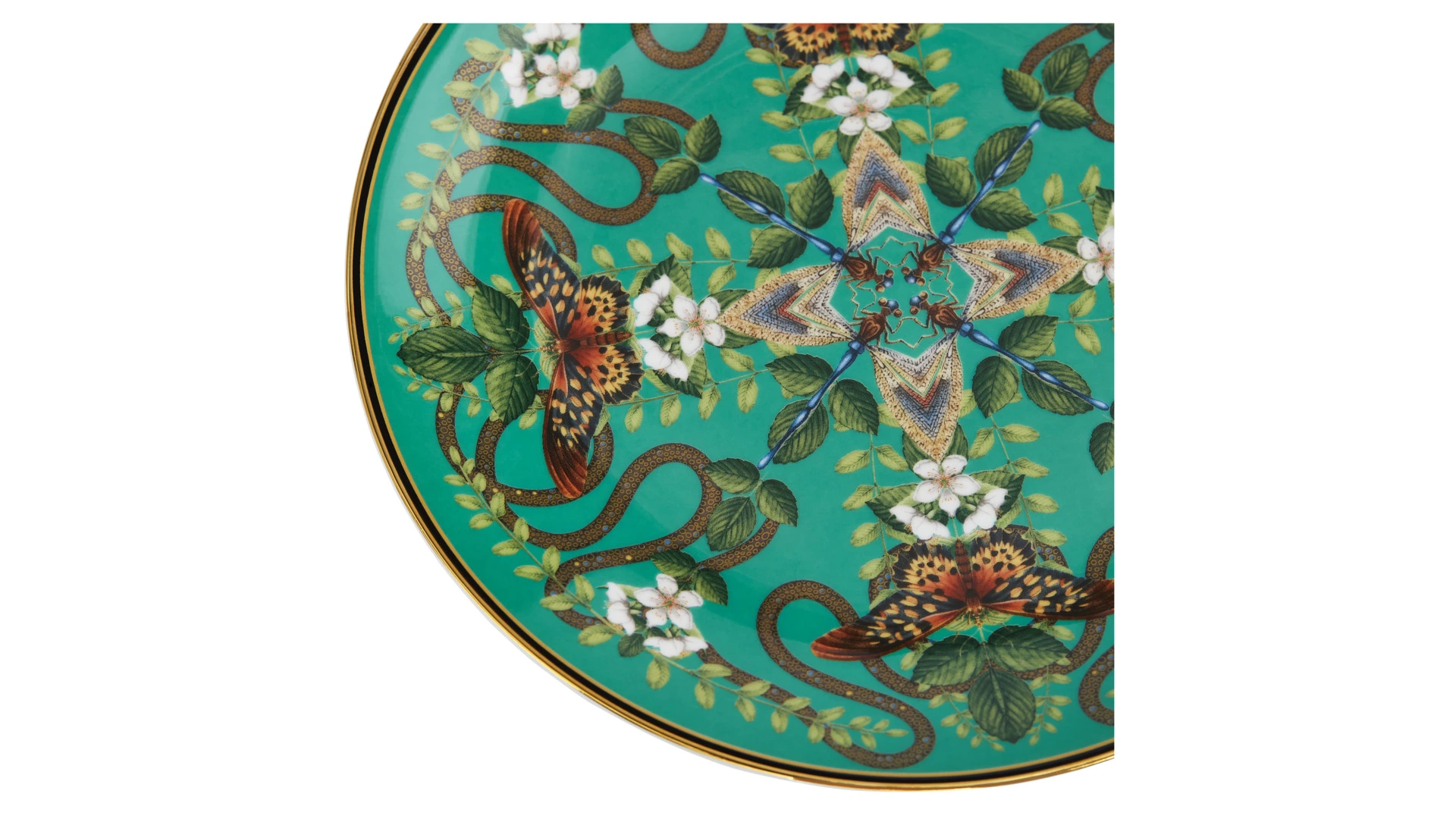 Тарелка закусочная Wedgwood Вандерласт Изумрудный лес 20 см, фарфор