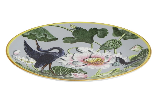Тарелка закусочная Wedgwood Вандерласт Водяная лилия 20 см, фарфор