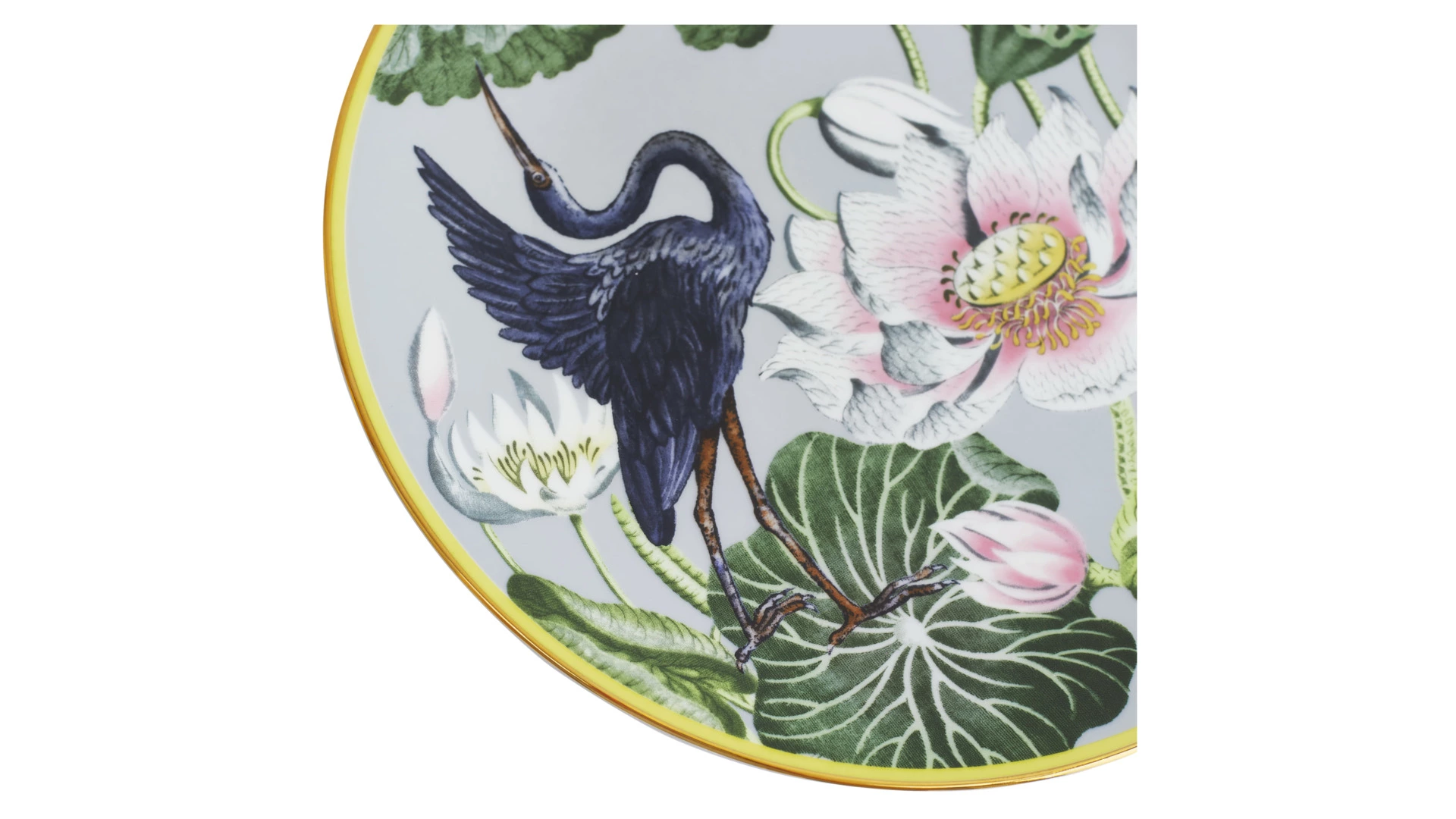 Тарелка закусочная Wedgwood Вандерласт Водяная лилия 20 см, фарфор