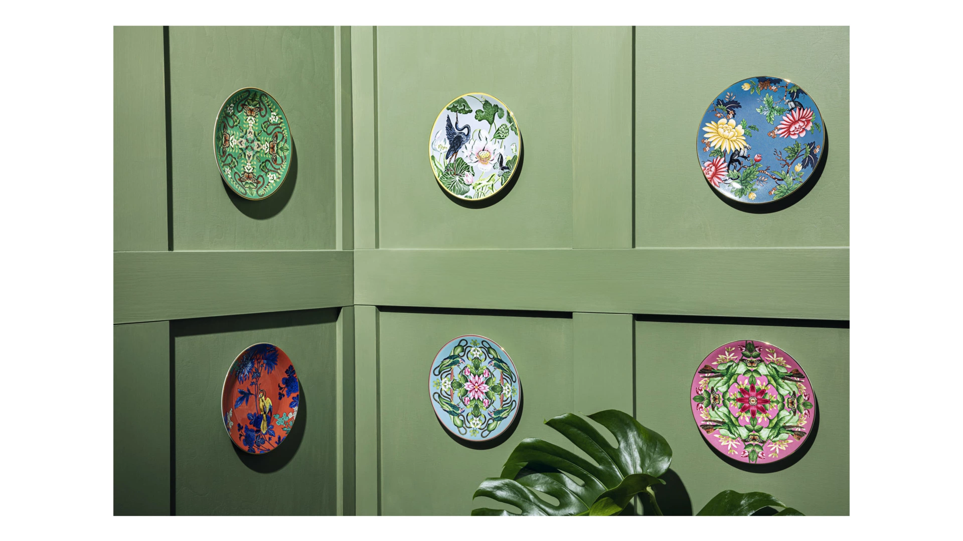 Тарелка закусочная Wedgwood Вандерласт Животный мир 20 см, фарфор