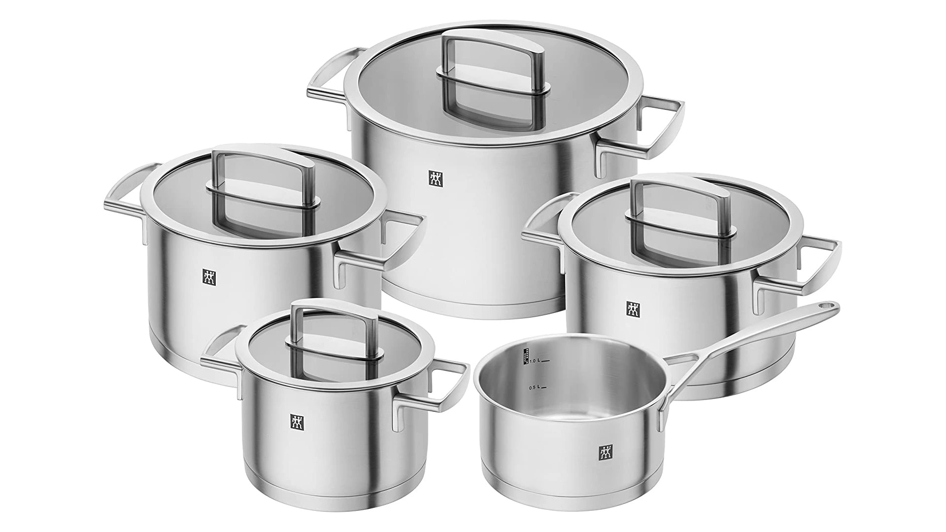 Набор кастрюль Zwilling Vitality 5 предметов, сталь нержавеющая