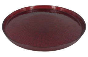 Тарелка обеденная Akcam Гранат 28 см, стекло, красный