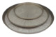 Тарелка закусочная Akcam Кувшинка Нимфея 21 см, стекло, серебристый