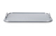 Поднос прямоугольный с ручками Giobagnara Беллини 36,5х46,5 см, серый