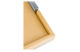 Поднос прямоугольный с ручками Giobagnara Виктор 44х54 см, золотистый