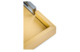 Поднос прямоугольный с ручками Giobagnara Виктор 53х63 см, золотистый