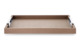 Поднос прямоугольный с ручками Giobagnara Виктор 27,5х38 см, титан