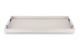 Поднос прямоугольный с ручками Giobagnara Виктор 53х63 см, жемчужный