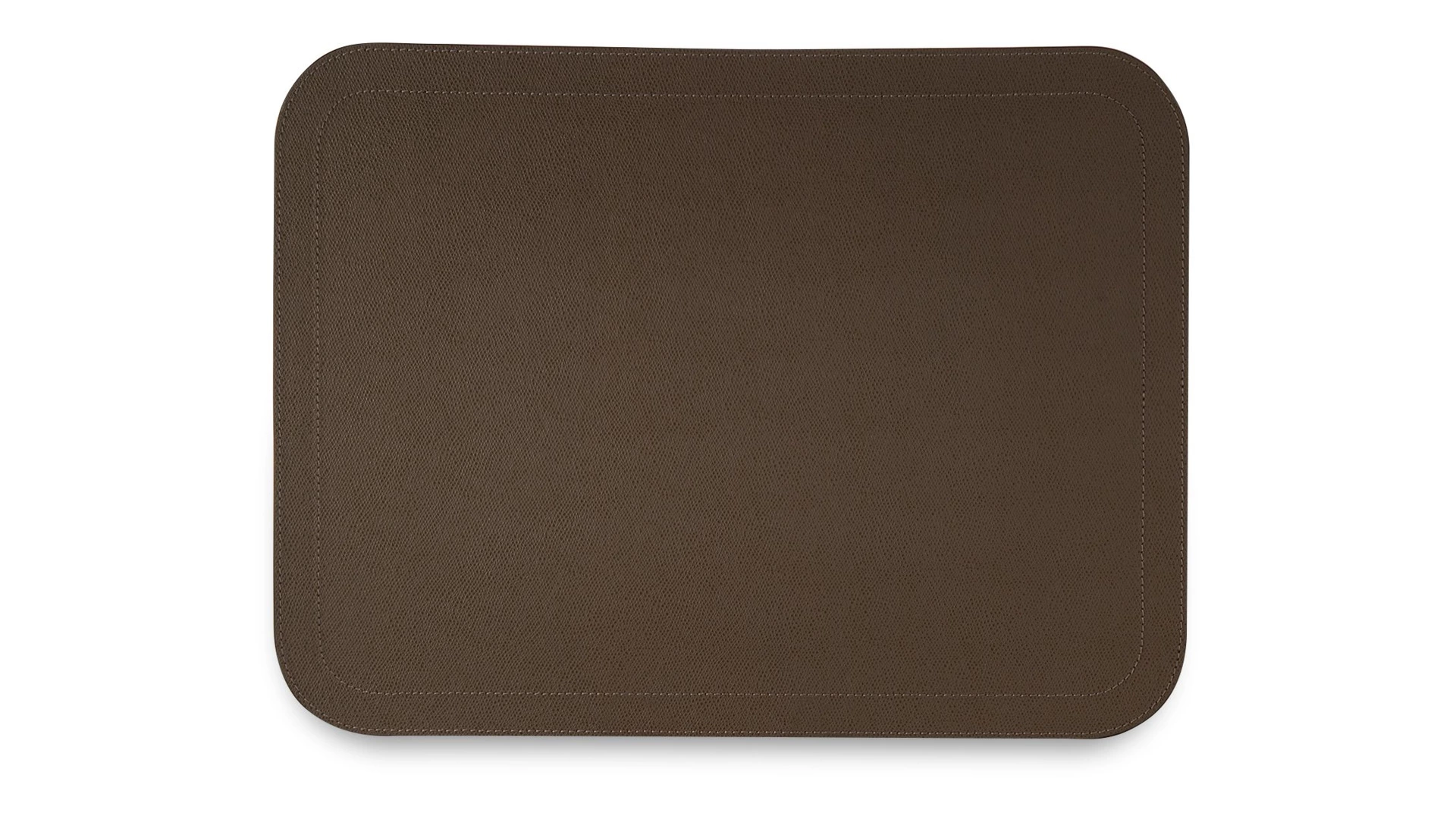 Салфетка подстановочная прямоугольная с закругленными углами GioBagnara Ванни 46х34 см, коричневая