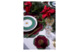 Плейсмат Truffle Bee Christmas wreath 43х43 см, полиэстер, бордово-зеленый