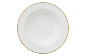 Тарелка суповая Noritake Сара Голд 21 см, фарфор