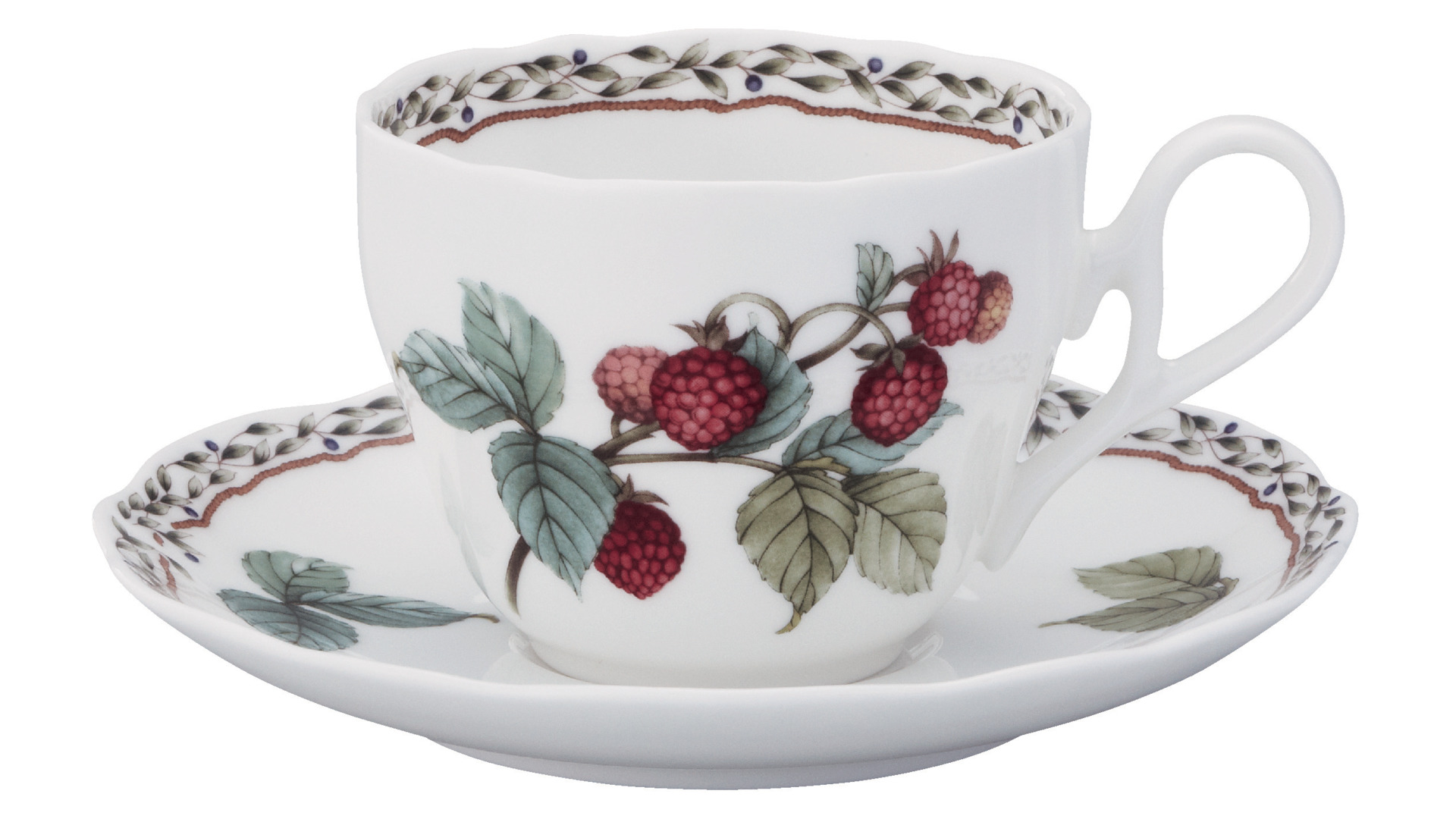 Чашка чайная с блюдцем Noritake Фруктовый сад 250 мл