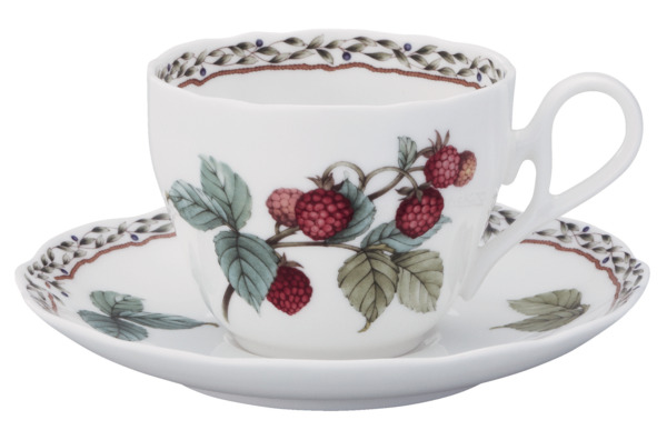 Чашка чайная с блюдцем Noritake Фруктовый сад 250 мл