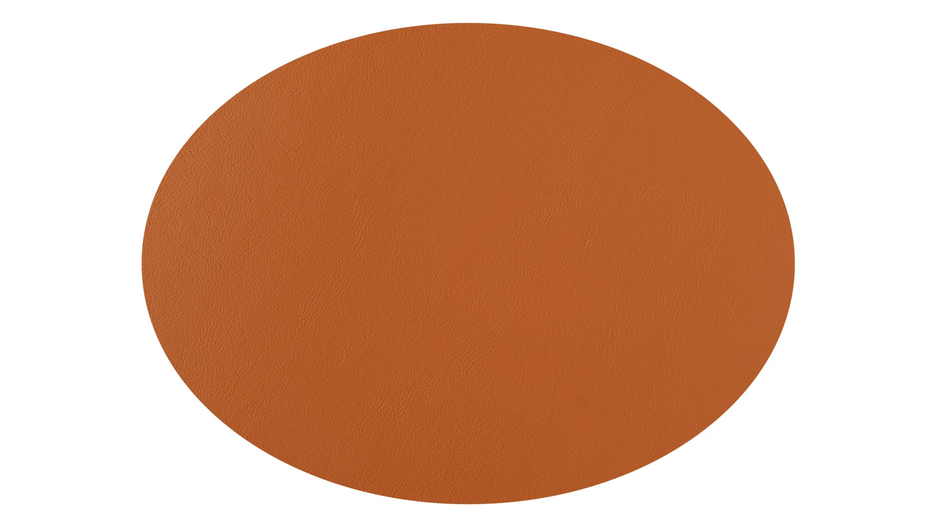 Плейсмат овальный двусторонний ADJ 47,5x35 см, кожа натуральная, бордо