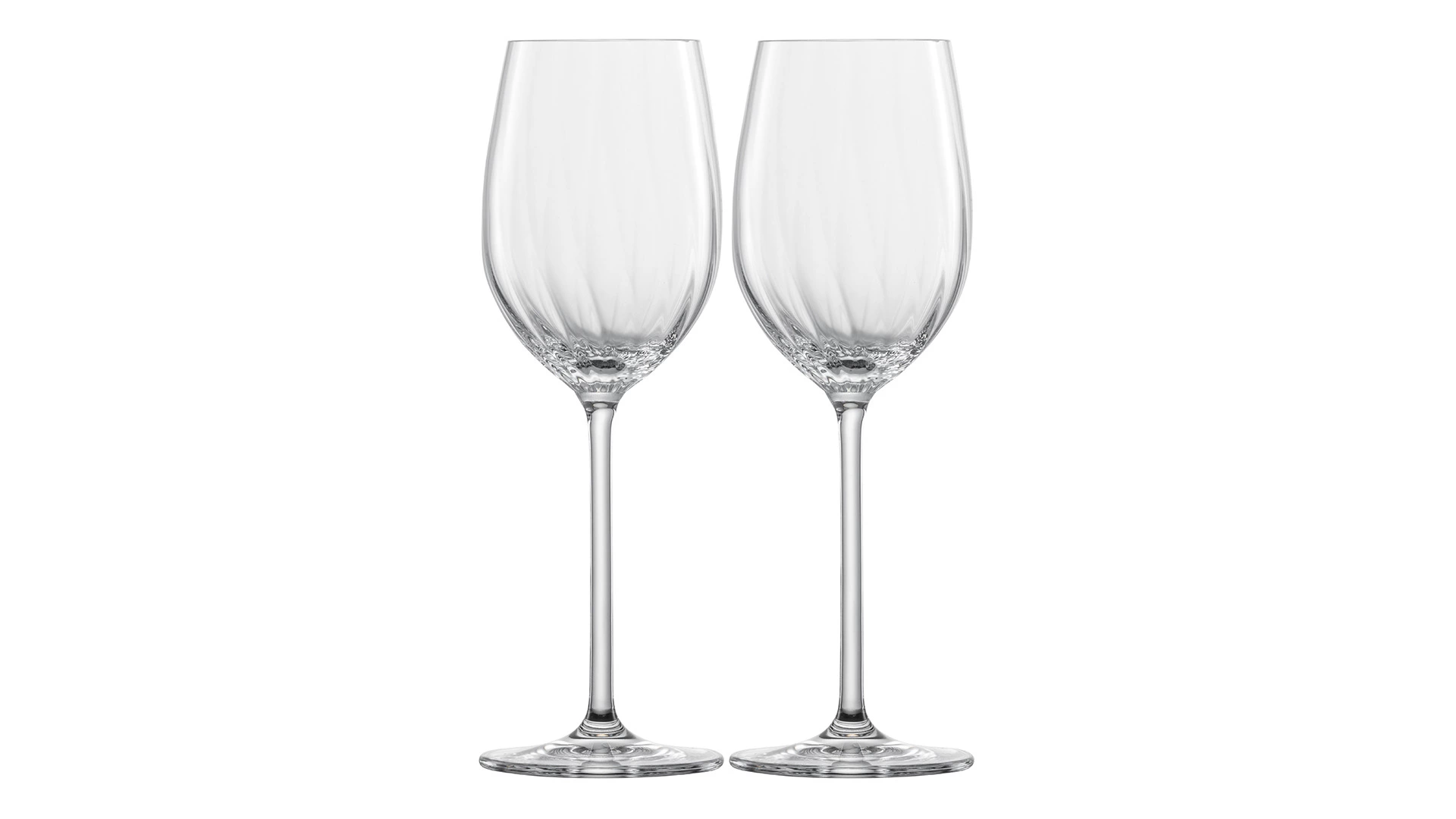 Набор бокалов для белого вина Zwiesel Glas Prizma 296 мл, 2 шт, стекло хрустальное