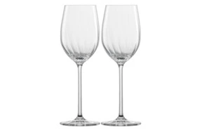 Набор бокалов для белого вина Zwiesel Glas Prizma 296 мл, 2 шт, стекло хрустальное