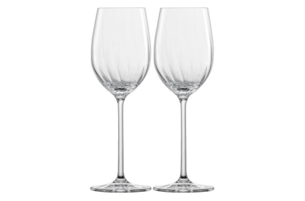 Набор бокалов для белого вина Zwiesel Glas Prizma 296 мл, 2 шт, стекло хрустальное
