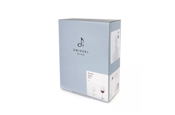 Набор бокалов для красного вина Zwiesel Glas Prizma Bordeaux 561 мл, 2 шт, стекло хрустальное