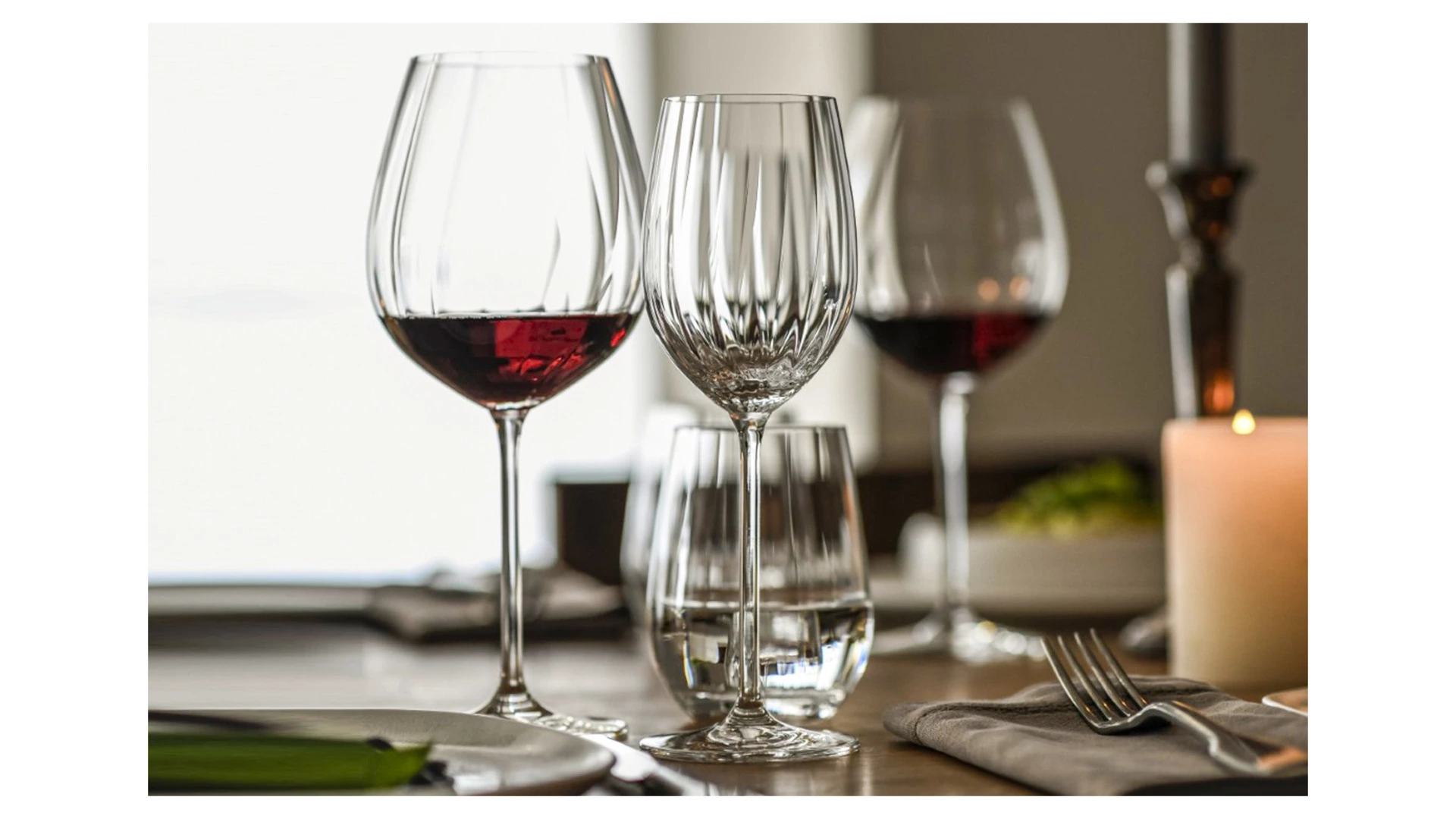 Набор бокалов для воды Zwiesel Glas Prizma 373 мл, 4 шт, стекло хрустальное