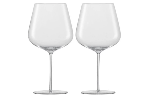 Набор бокалов для красного вина Zwiesel Glas Vervino Burgundy 995 мл, 2 шт, стекло хрустальное