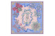 Платок Русские в моде Драгоценности Екатерины Великой 90х90 см, шелк, вискоза, ручная подшивка