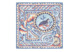 Платок сувенирный Русские в моде Грезы о Византии 90х90 см, шелк, вискоза, машинная подшивка