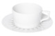 Чашка чайная с блюдцем Meissen Мечи Лаконичный серый 150 мл, п/к