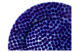 Тарелка обеденная ИФЗ Европейская-2 Реки России Енисей 27 см, фарфор твердый, синий твердый