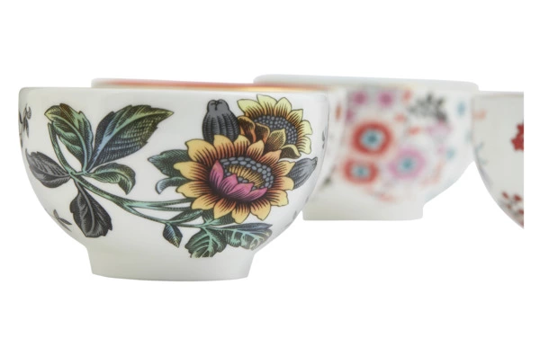 Набор пиал Wedgwood Вандерласт, 4 шт, фарфор, п/к