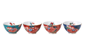 Набор креманок для мороженого Wedgwood Пионы 12 см, 4 шт, п/к