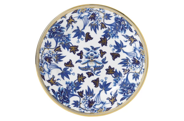 Тарелка закусочная Wedgwood Гибискус 20 см, фарфор