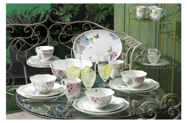 Сервиз чайно-столовый Lenox Бабочки на лугу Гортензия на 4 персоны 16 предметов