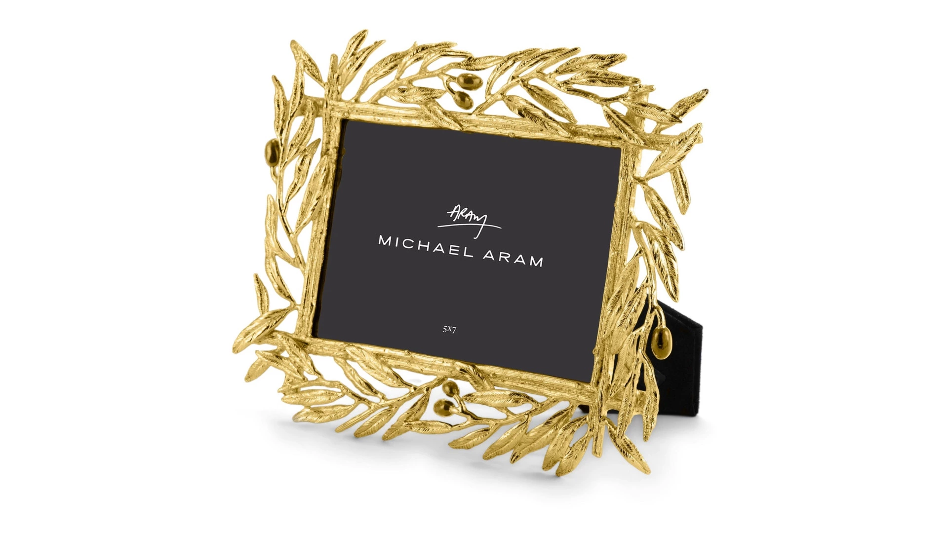 Рамка для фото Michael Aram Золотая оливковая ветвь 13х18 см, сталь нержавеющая