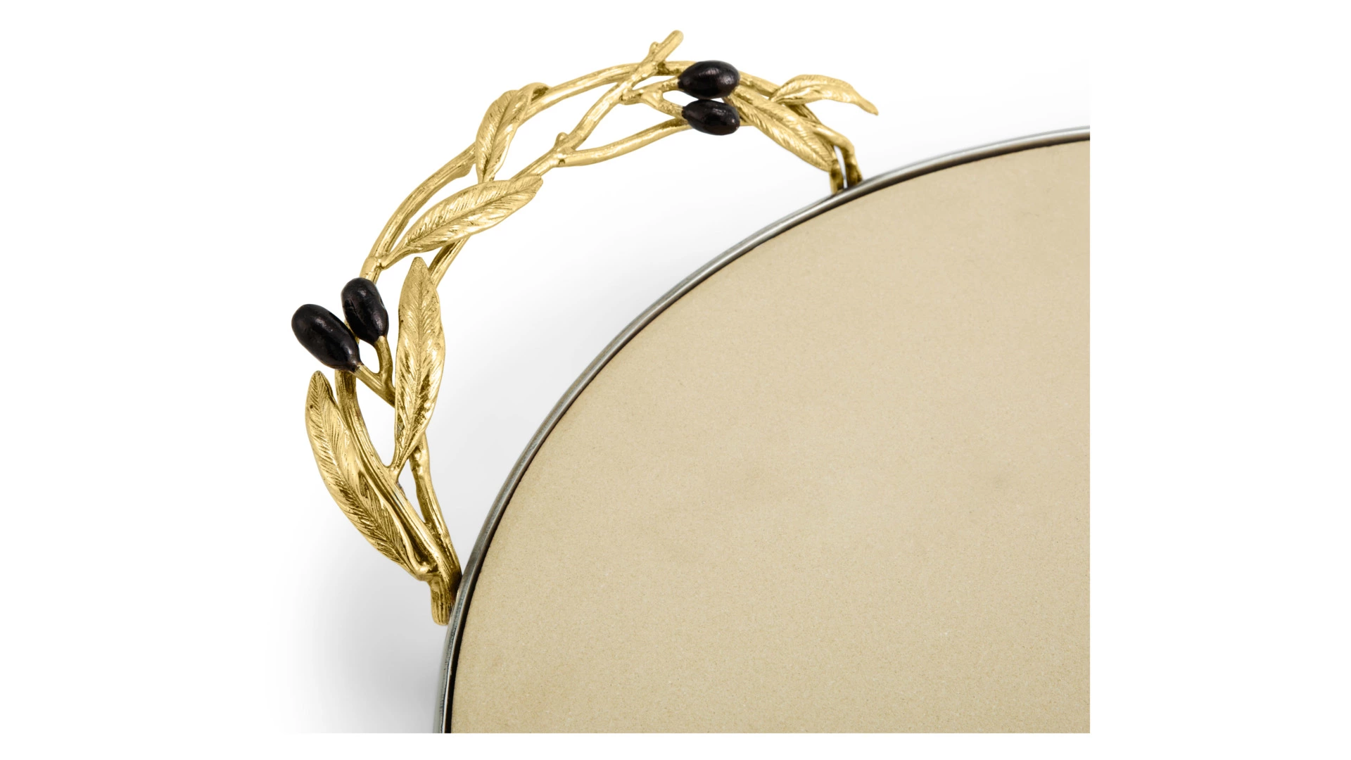 Камень для пиццы Michael Aram Золотая оливковая ветвь 47х38 см