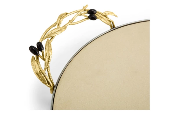 Камень для пиццы Michael Aram Золотая оливковая ветвь 47х38 см