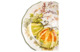 Тарелка закусочная Certified Int. Осеннее утро Зеленая и оранжевая тыквы 23 см, керамика