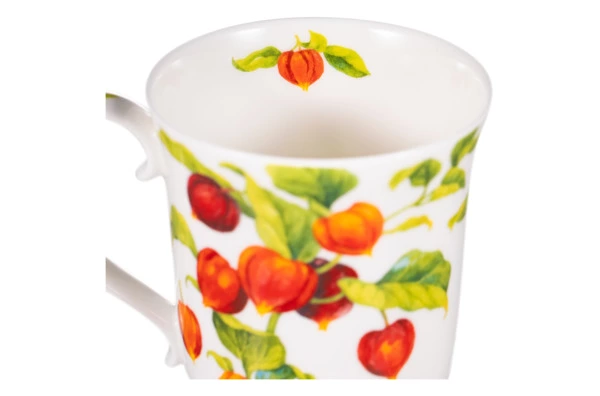 Кружка Dunoon Физалис Бремор 330 мл, фарфор костяной